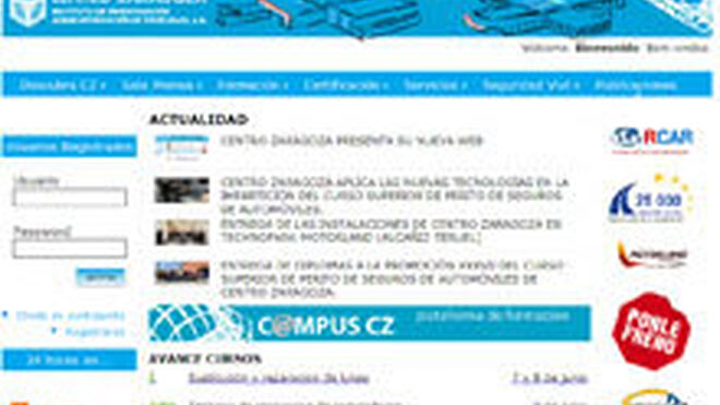 Centro Zaragoza estrena página web