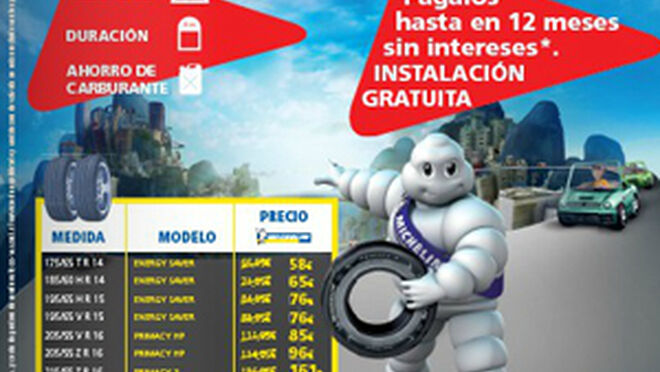 Hipercor y El Inglés, gratis de neumáticos