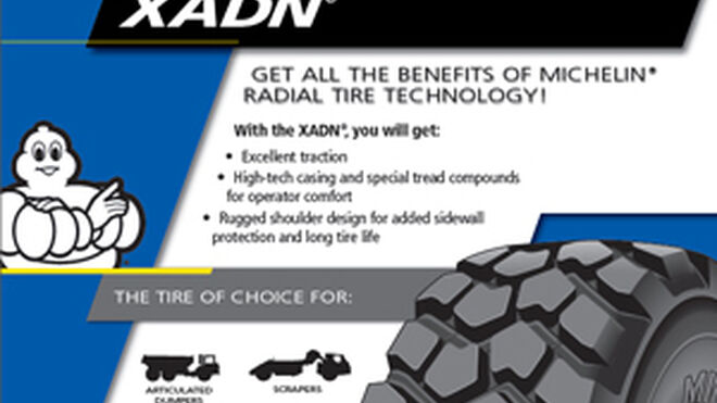 Michelin X-Crane+, lo nuevo en neumáticos para grúas