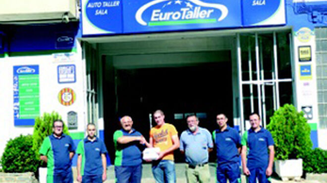 Eurotaller entrega los premios de su promoción Eurocopa 2012