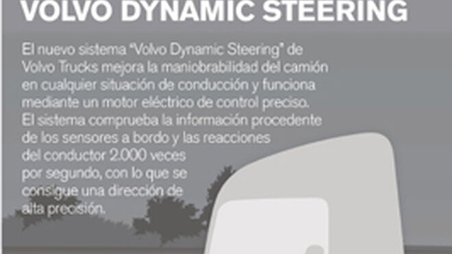 Nueva tecnología de dirección dinámica de Volvo Trucks