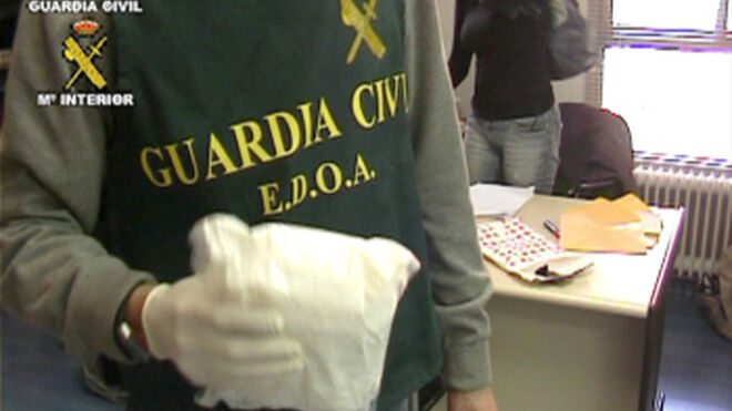 Tres detenidos por introducir cocaína a través de un taller de Cuenca