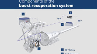 Bosch presenta su sistema de recuperación de energía en la frenada