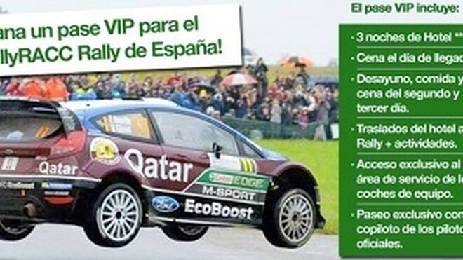 Castrol sortea dos pases VIP dobles para el Rally de Cataluña
