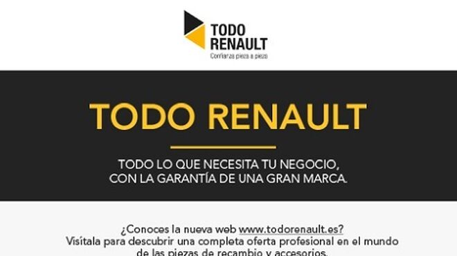 Descubre todo lo nuevo que te ofrece Todo Renault