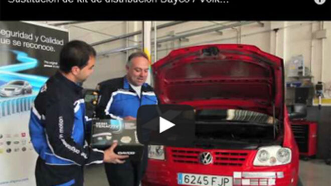Dayco explica cómo sustituir kits de distribución VW en un vídeo
