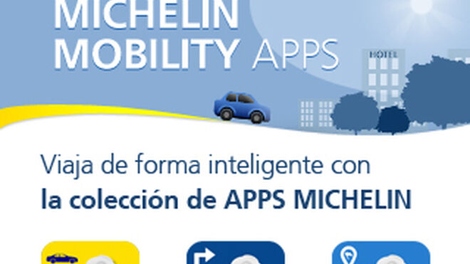 Michelin lanza un paquete de aplicaciones móviles