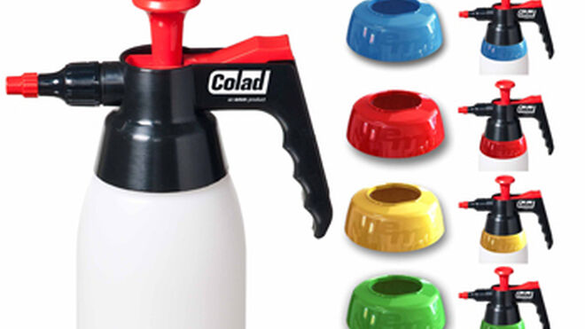 EMM presenta aros de color para botellas pulverizadoras Colad