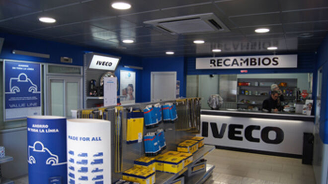Iveco renueva la imagen de sus tiendas de recambios