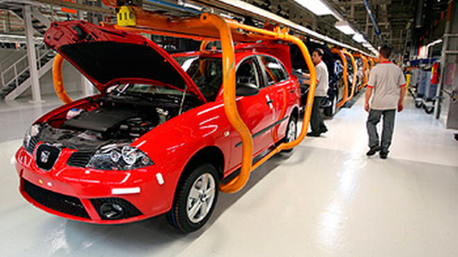 La fabricación de vehículos crece el 12% en los primeros meses de 2014