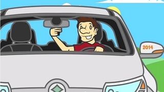 Dos de cada diez conductores jóvenes se hace 'selfies' al volante
