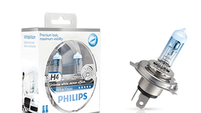 Philips WhiteVision, lámparas con hasta el 40% más de luz blanca