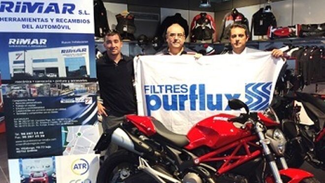 El dueño de un taller Eurorepar se lleva una Ducati de Sogefi