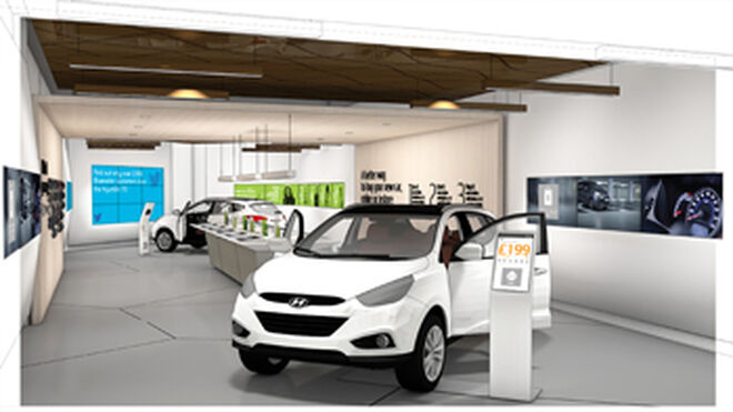 Hyundai abre un showroom virtual en un centro comercial