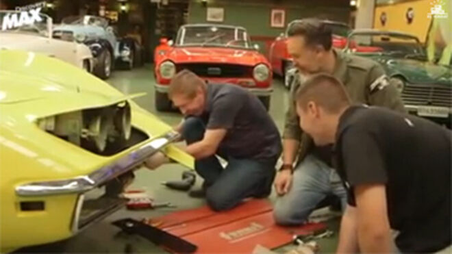 Un taller de Burgos restaurará coches clásicos para la TV