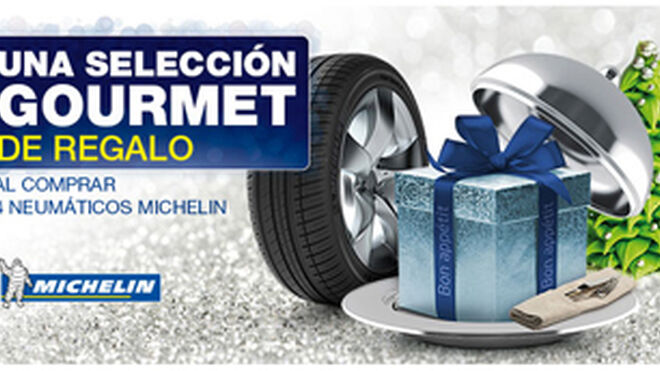 Euromaster regala productos gourmet al poner ruedas Michelin