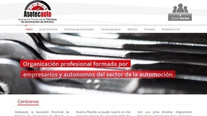 Asotecauto (Almería) estrena página web corporativa