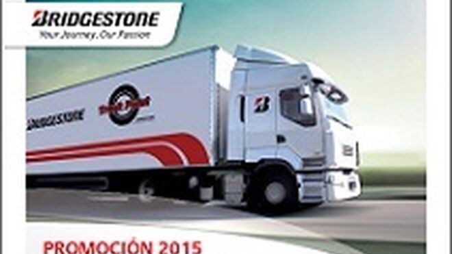Bridgestone descuenta 100 € al comprar cuatro neumáticos de camión