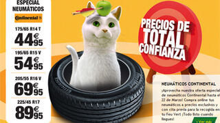 Feu Vert pone en marcha una oferta especial online de neumáticos Continental