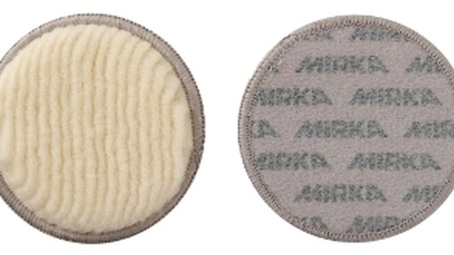 Mirka presenta Pukka, tampón de lana para pulido