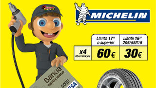 Confortauto regala hasta 60 euros por comprar neumáticos Michelin