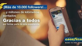 Goodyear alcanza los 10.000 seguidores en Twitter en España