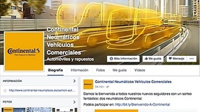 Continental regala un juego de dos neumáticos a sus fans de Facebook