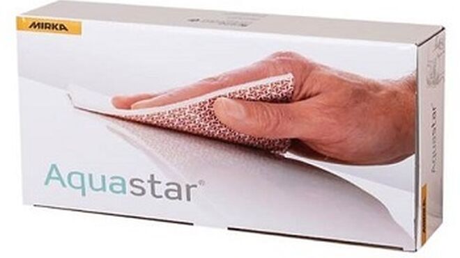 Aquastar Soft, nuevo abrasivo de film flexible de Mirka