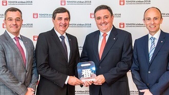 Tres concesionarios españoles, premiados por Toyota por sus clientes satisfechos