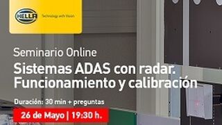 Hella imparte un nuevo seminario online sobre sistemas ADAS con radar