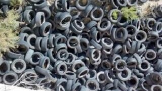 Alertan del riesgo de tres cementerios de neumáticos en Murcia