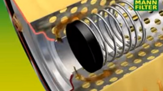 Cómo funciona el filtrado de aceite en un motor