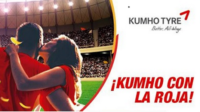 Kumho apoya a La Roja en la Euro 2016
