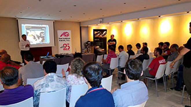 Recanvis Anoia (Gaudí) presenta ContiTech a talleres clientes