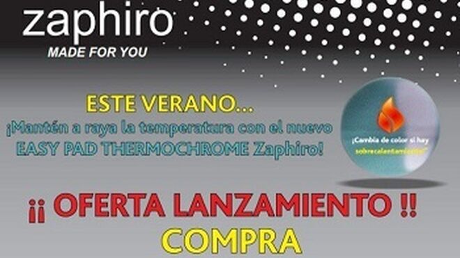 Zaphiro promociona sus nuevas boinas Easy Pad ThermoChrome