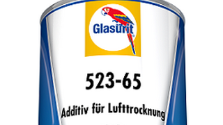 El aditivo Glasurit 523-65, también para secado en horno