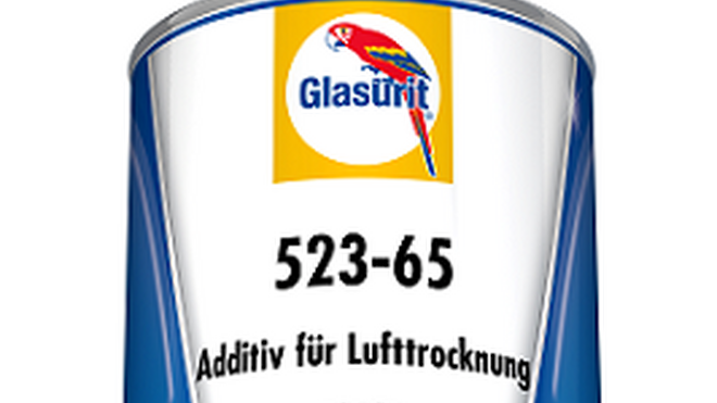 El aditivo Glasurit 523-65, también para secado en horno
