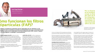 Cómo funcionan los filtros antipartículas (FAP)