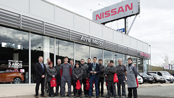 Nissan premia al equipo posventa de Nissan Arre Motor