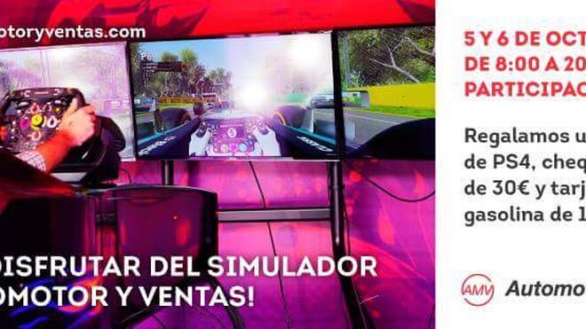 Automotor y Ventas premia a los mejores con su simulador de conducción