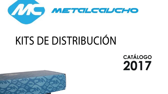 Metalcaucho renueva su catálogo de kits de distribución