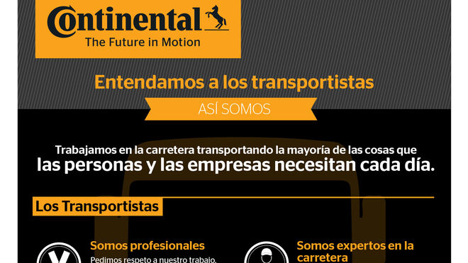 Continental Vehículos Comerciales crea infografías para entender a los transportistas