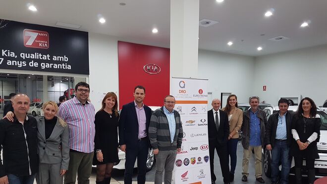 Kia Integral Car y DRO celebran un encuentro con talleres en Barcelona