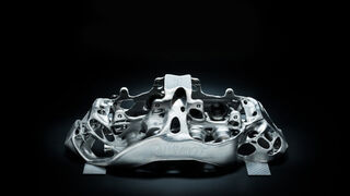 Bugatti desarrolla la primera pinza de freno mediante 3D