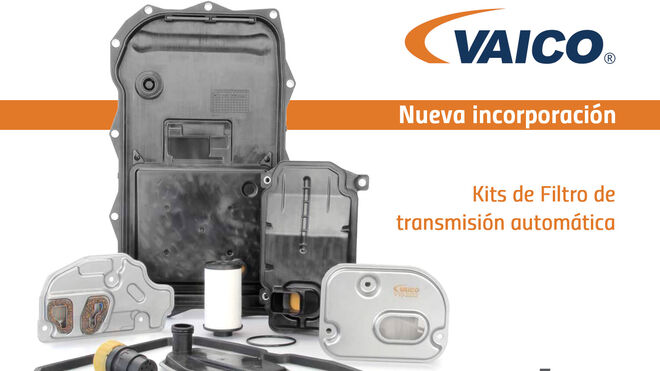 Grovisa amplía su oferta con los kits de filtro de transmisión automática Vaico