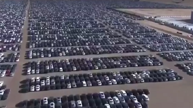 Los cementerios diésel de VW ya albergan miles de coches