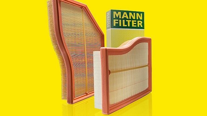 Mann-Filter presenta el filtro de aire con formas personalizadas