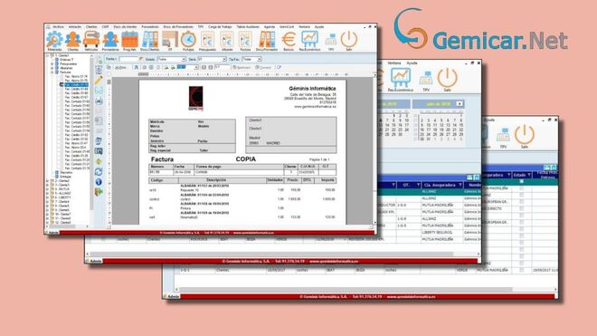 GemiCar.Net lanza una nueva actualización Service Pack de su software de gestión