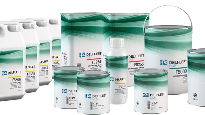 Delfleet One, nuevo sistema de pintura de PPG para vehículos pesados
