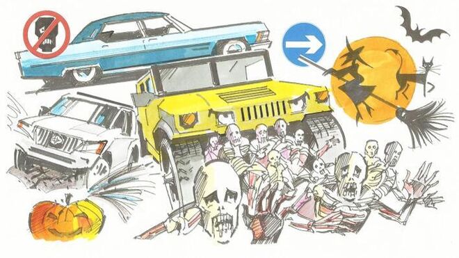 Los 5 mejores coches para sobrevivir a un apocalipsis zombi